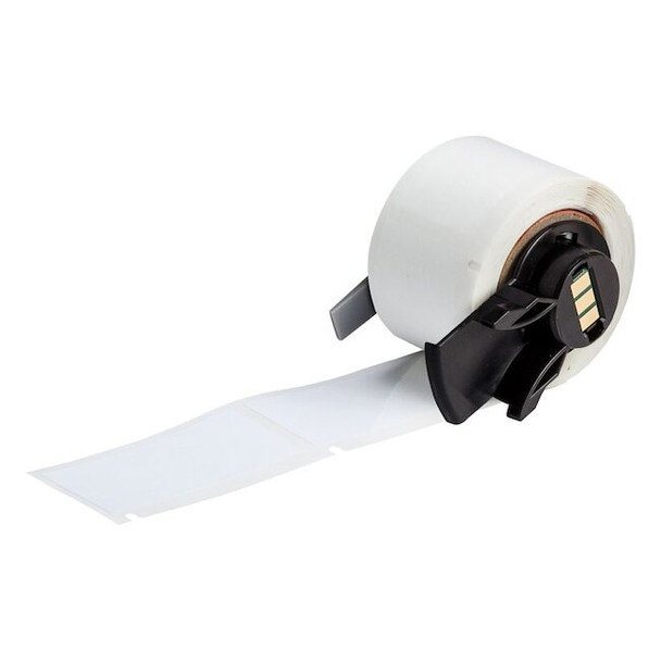 Brady Pre-Cut Label Stock Roll, White, Gloss M6-20-422