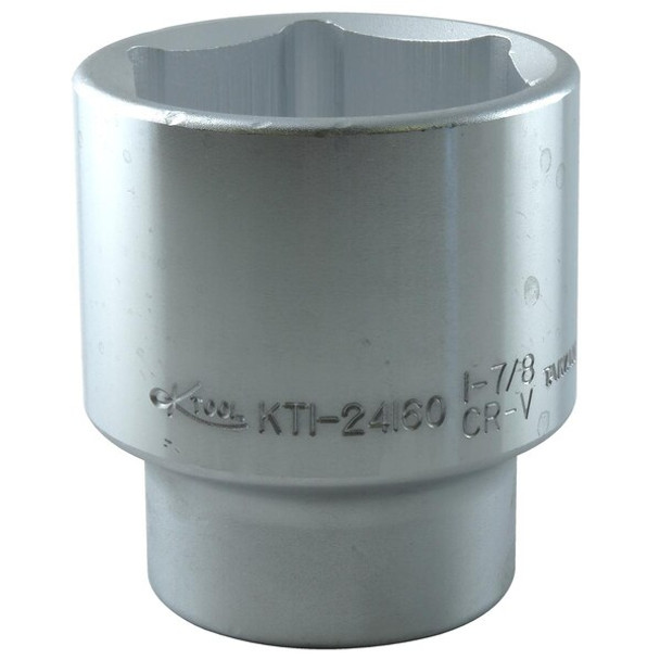 K-Tool International Socket,Chrome,Stan,6 pt.,3/4"Dr,1-7/8" KTI-24160