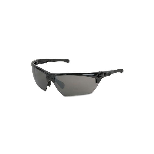 Dominator® DM3 Safety Glasses, Polarized Black Mirror Lens, Duramass®, Black Polycarbonate/TPR