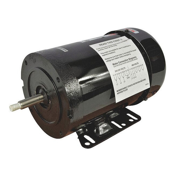 Dayton Motor,3 hp, 230/460V AC,3 Phase PP2LTAG23TCG