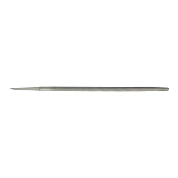 Westward Hand File, Smooth, Round, 9-13/16 in. L 39CE60