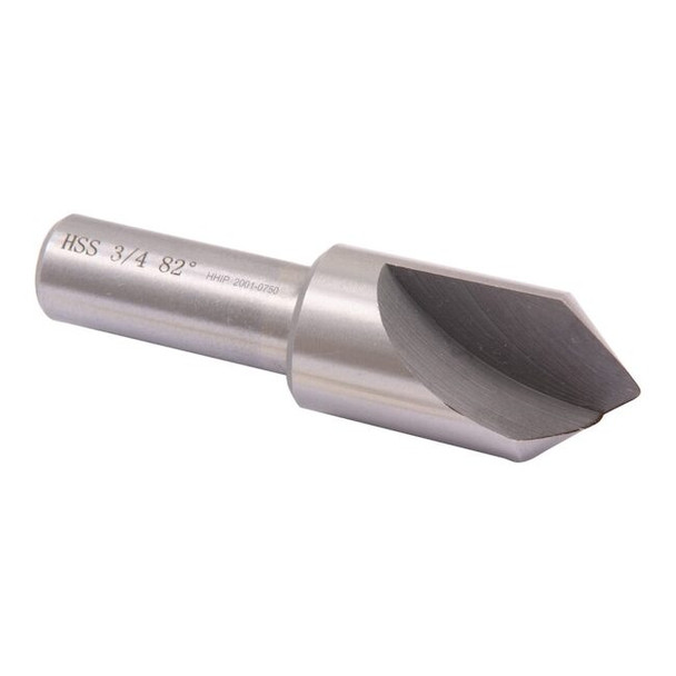 Hhip 3/4" Single Flute 82 Degree High Speed Steel Countersink 2001-0750