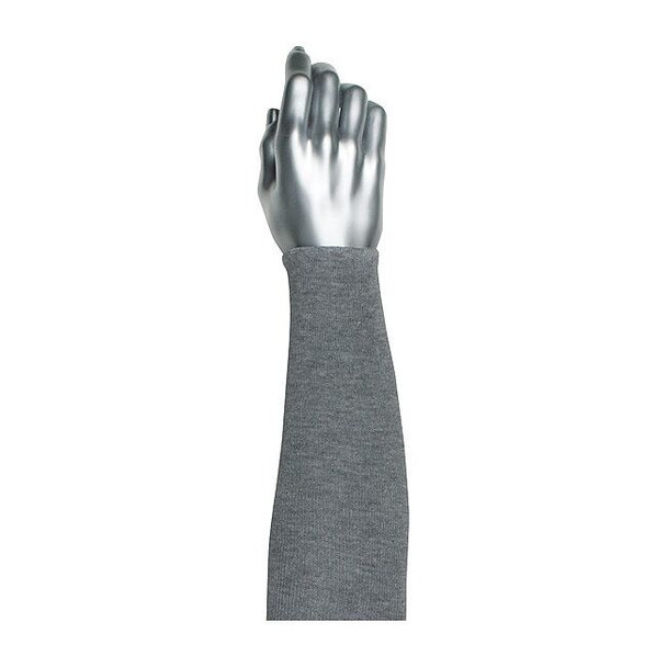 Pip Cut-Resistant Sleeve,Gray,Knit Cuff 20-DA18