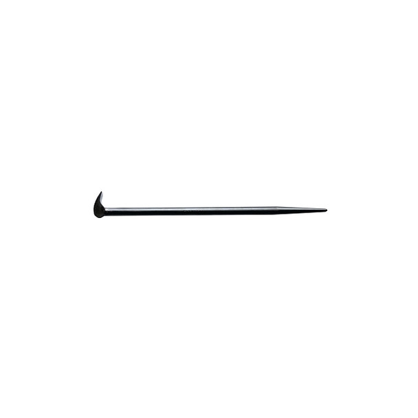 Ladyfoot Pry Bar, 3/4 in x 21 in Stock, Right Angle Chisel/Straight Tapered Point