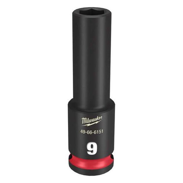 9mm SHOCKWAVE Impact Duty 3/8 in. Drive Deep Well 6 Point Impact Socket
