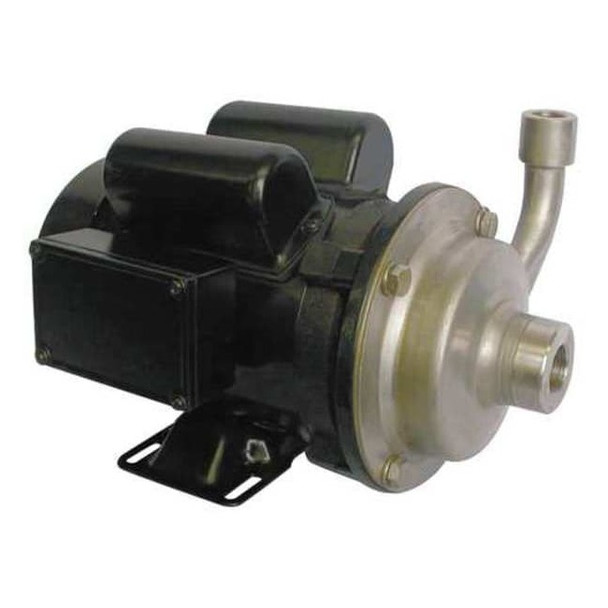 Dayton Cntrfug Pmp,316SStl,1P,1/2in,1/3hp,21gpm 5WXR9