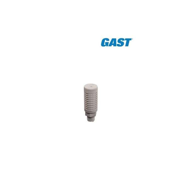 Sound Shield Kit Silencer, Round, Screw-On, 1/4 in NPT Outlet, 2.52 in H