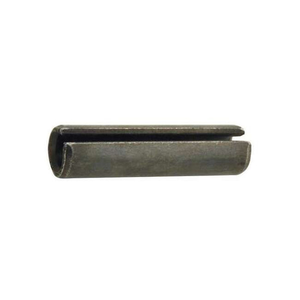 Slotted Spring Pin, 5 mm Outside Dia, 10 mm L, Steel, 200 PK