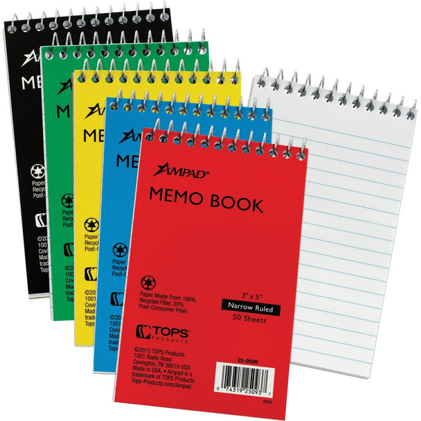 Ampad  Memo Book 25093BD