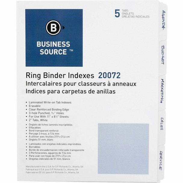 Business Source  Index Divider 20072
