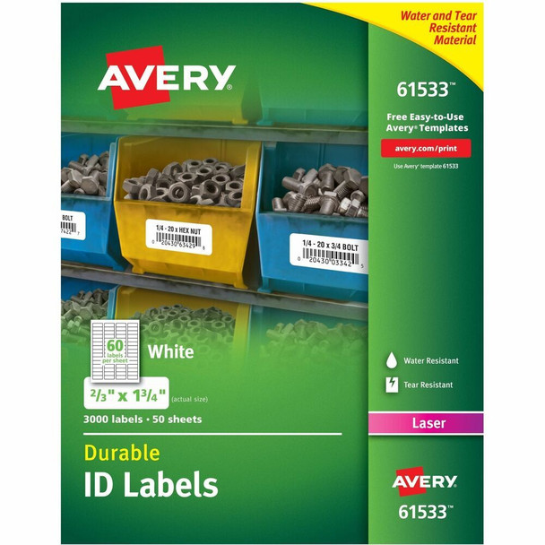 Avery&reg; TrueBlock ID Label 61533