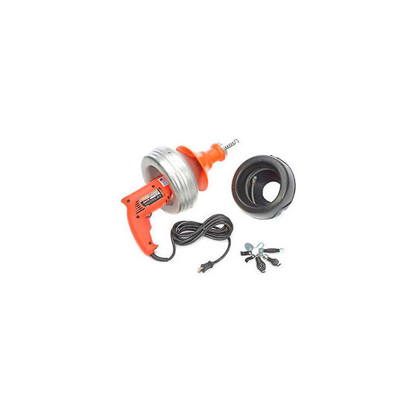 General Wire SV-B-WC Super-Vee Drain Cleaning Machine includes 2 Cables/Cutter S