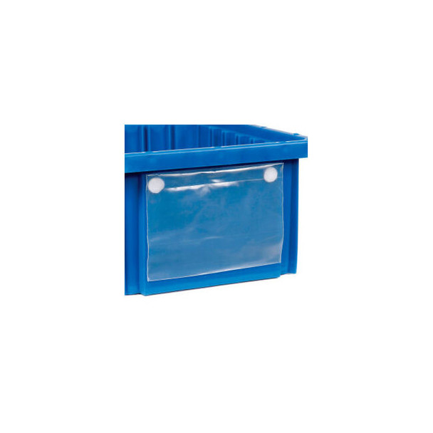 Global Industrial Label Holder LBL3X5 for Plastic Dividable Grid Container 5""W