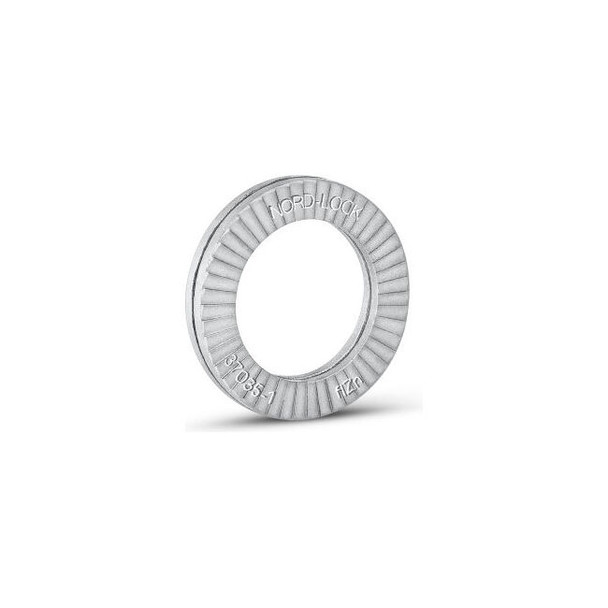 Nord-Lock 1534 Wedge Locking Washer - Carbon Steel - Zinc Flake Coated - M14 (9/