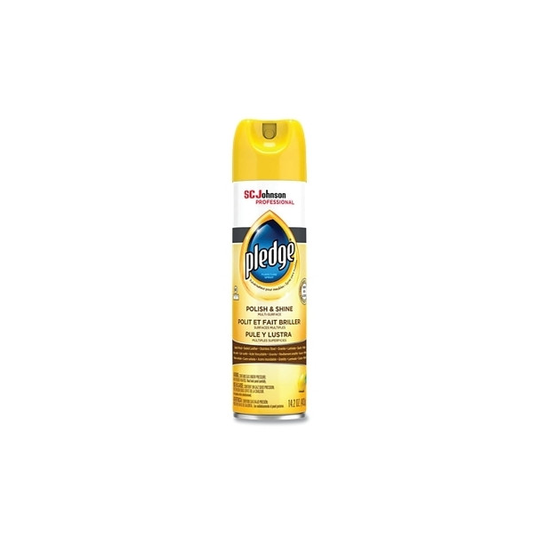 Furniture Polish, 14.2 oz, Aerosol Can, Lemon Scent