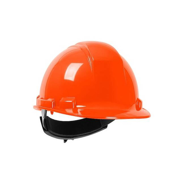 Hard Hat, Dynamic, HDPE, 4 Point Ratchet, Type 1, Class E, Orange