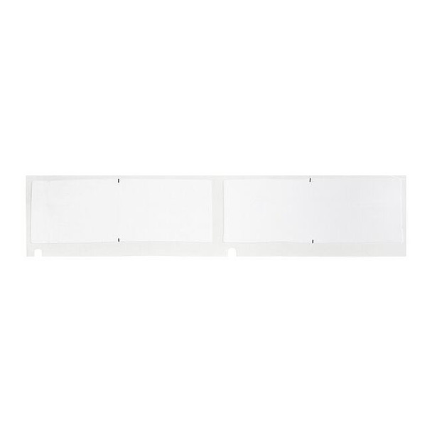 Brady Flag Label, White, Nylon, 1 in W M4-141-499