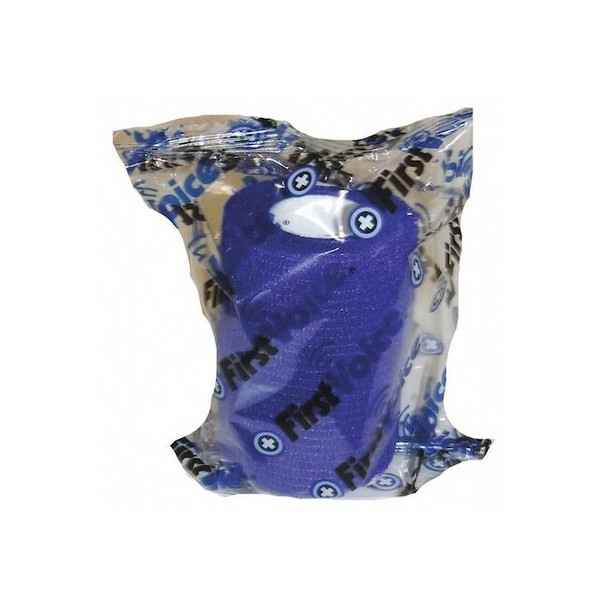 First Voice Self-Adhesive Bandage, 3" x 5yds (8-Pack), Dark Blue TS-3189-8DB