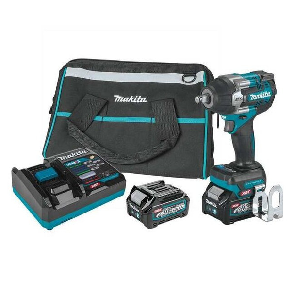 Makita Impact Wrench, 40 V DC, Square GWT07D