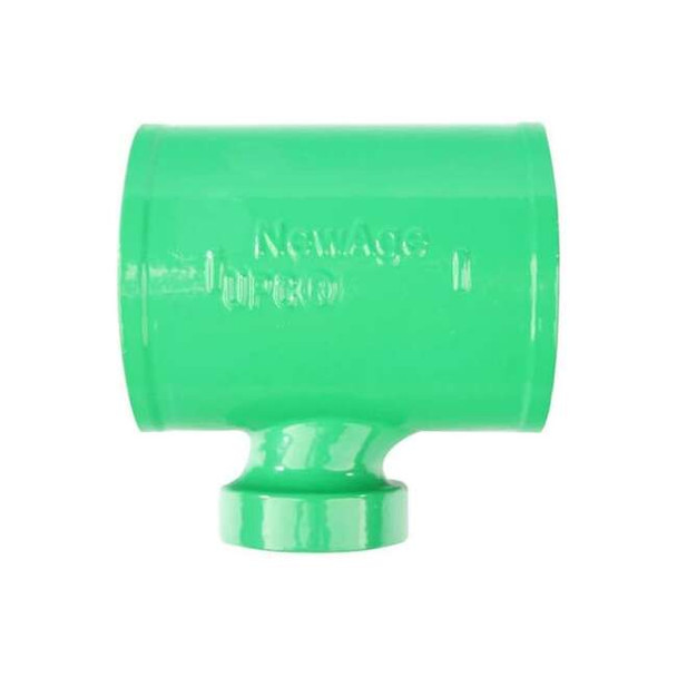 Sanitary Tee Sanitary Tap Tee, 2" Pipe, Female Socket, Cast Iron, 0 psi