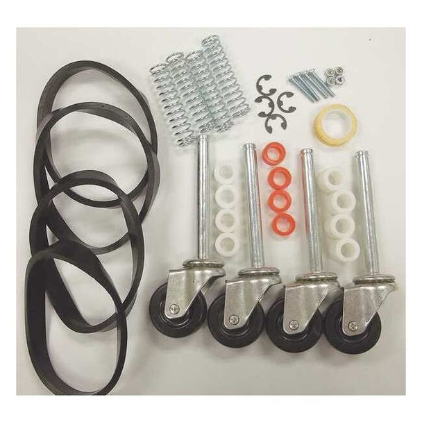 Cotterman Ladder Replacement Caster Kit,38-51 lb. SU9095