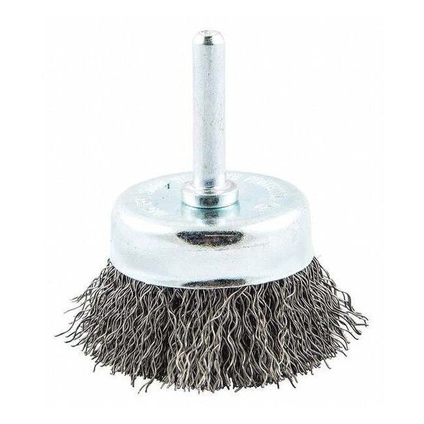 Manufacturer Varies Cup Brush,Crimped,1-3/4" dia.,Shank 66252839028