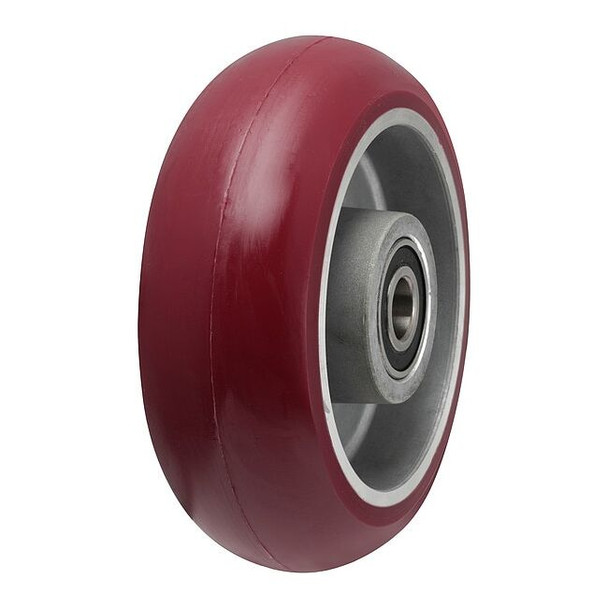Albion Caster Wheel,5"dia,1,500 lb,Red AX0522808MAX