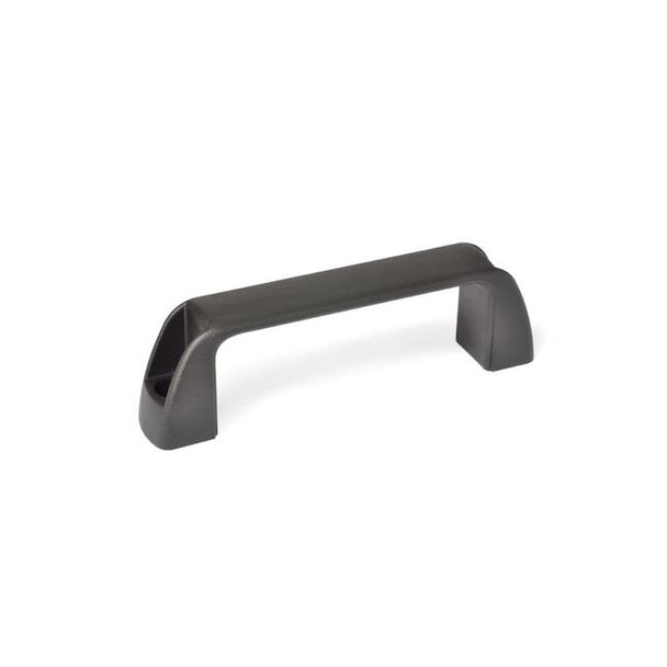 J.W. Winco Pull Handle,Black,Nylon,4 1/4 in L 6333200
