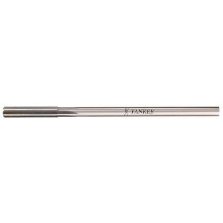 Yankee Chucking Reamer,0.5781 In.,8 Flute,HSS 433-37/64