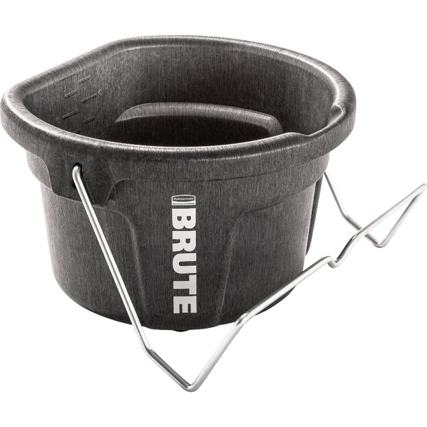 Rubbermaid Commercial Brute 2 Gal. 3-in-1 Flat Back Bucket 2220947