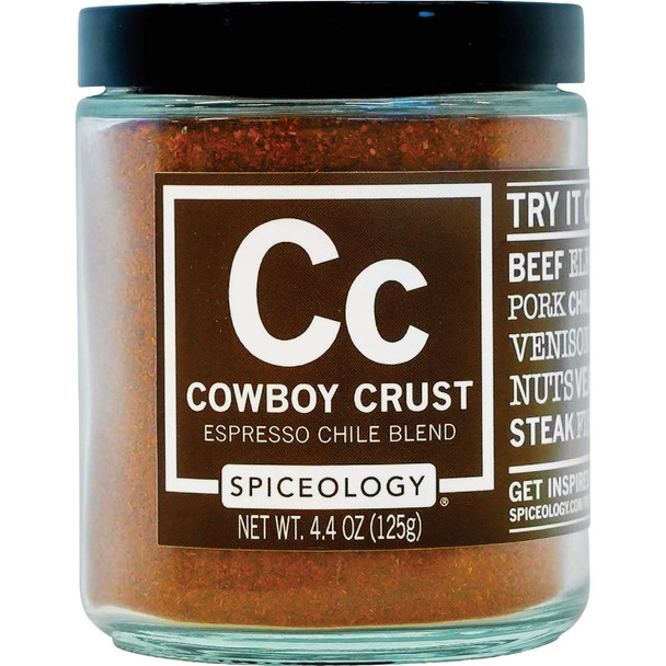 Spicelogy Cowboy Crust 4.4 Oz. Espresso Chile Blend Rub 10021