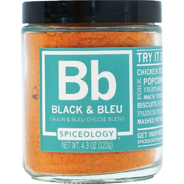 Spiceology Black & Bleu 4.3 Oz. Cajun & Bleu Cheese Blend 10018