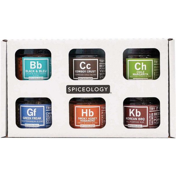 Spiceology Signature Blend Rubs (6-Pack) 11663
