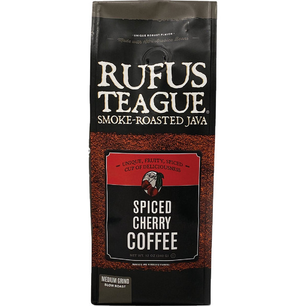 Rufus Teague 12 Oz. Smoke Roasted Coffee, Spiced Cherry, Medium Grind 1634