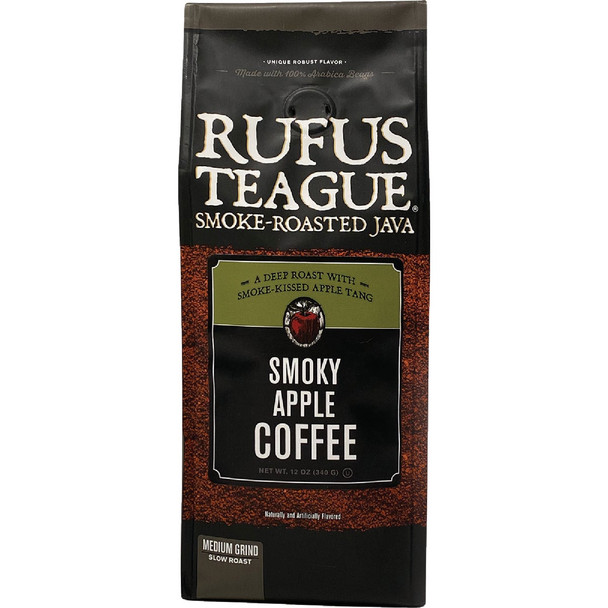 Rufus Teague 12 Oz. Smoke Roasted Coffee, Smoky Apple, Medium Grind 1633