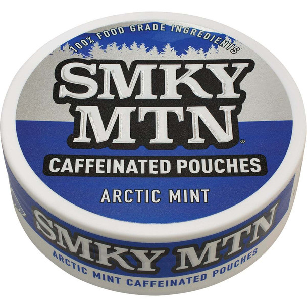 Smokey Mountain Arctic Mint Caffeinated Pouches 1775 Pack of 10