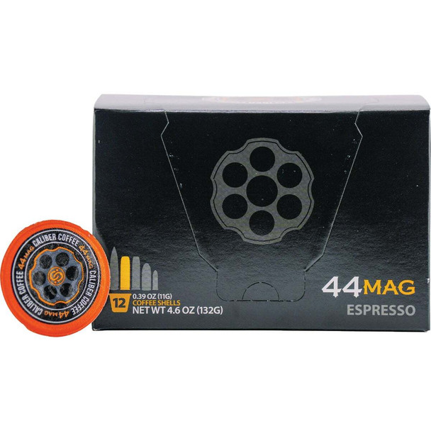 Caliber Coffee .44 Mag Espresso Roast K-Pod (12-Pack) CC44ER12CP