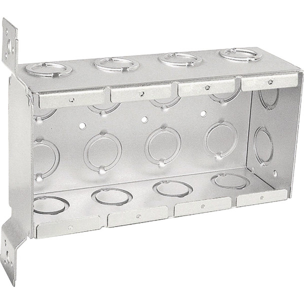 Southwire 4-Gang 2-1/2 In. D Steel Welded Switch Box TB-425-F-UPC
