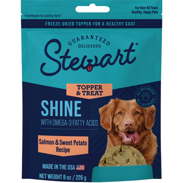 Stewart's Shine 4 Oz. Salmon Dog Food Topper 405344