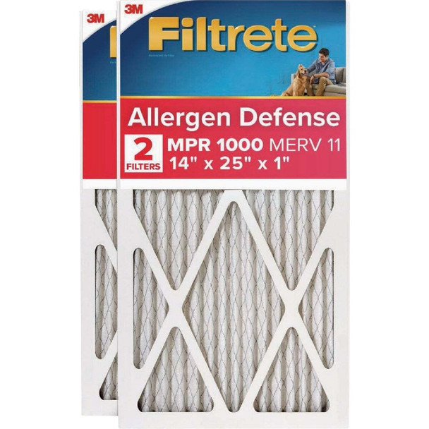 Filtrete 14x25x1 Ac Filter 9804-2PK-3