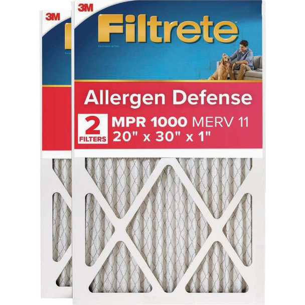 Filtrete 20x30x1 Ac Filter 9822-2PK-3