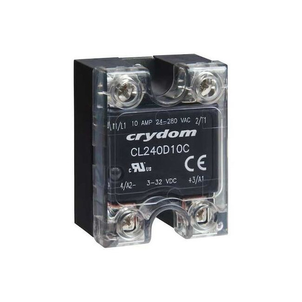 Crydom Solid State Relay, 1 Phase, Screw Clamp, Panel, Triac CL240D10RC