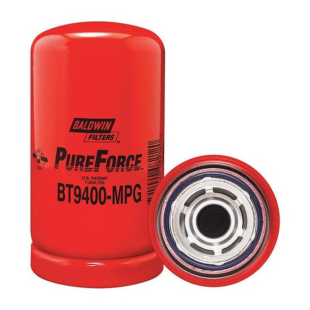 Baldwin Filters Hydraulic Filter,3-3/4 x 7-7/32 In BT9400-MPG