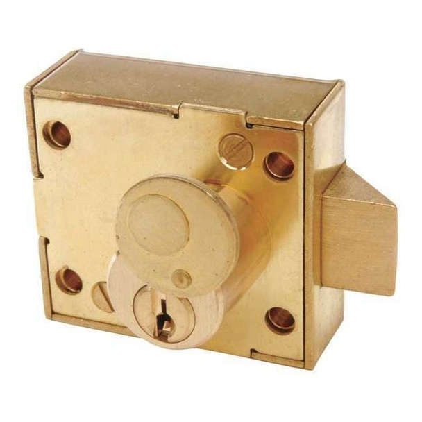 Ccl Enclosure Lock,Pin,Raw Brass 15481RS