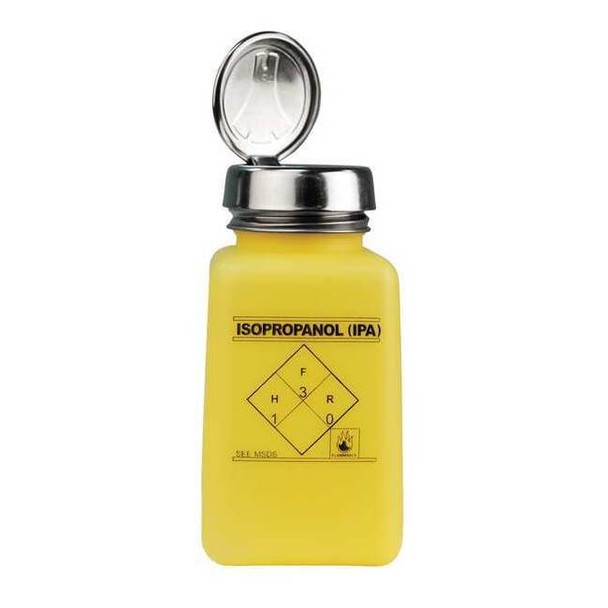 Menda Bottle,One-Touch Pump,6 oz,Yellow 35278