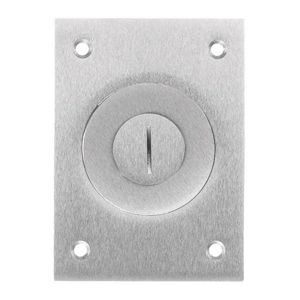 Hubbell Wiring Device-Kellems Box Cover, Floor Box Type, 1 Gang, Aluminum SA2425