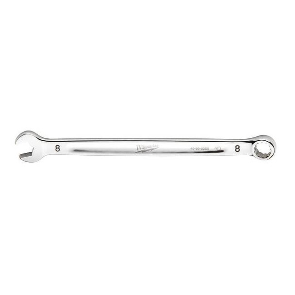 Milwaukee Tool Combination Wrench,8 mm, Length 5 1/2 in 45-96-9508