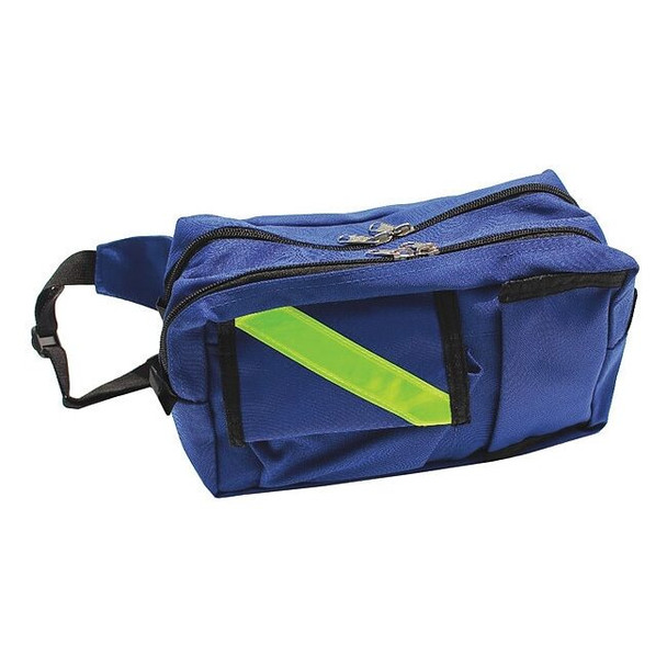 Emi Fanny Pack, Nylon, Navy, 10 in L x 6 in W x 5 in H 450 NAVY BLUE