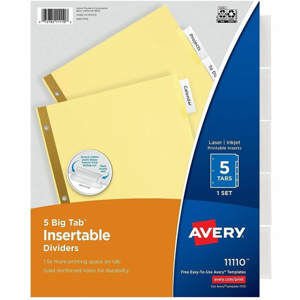 Avery&reg; Big Tab Tab Divider 11110