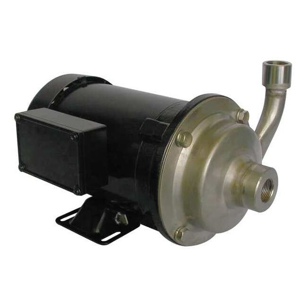Dayton Pump, Centrifugal, SS, 1/2 HP, 3 PH 5WXT1